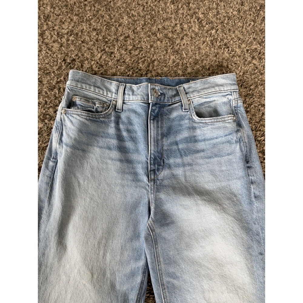 AYR Women's the Roadie Jeans Relaxed High Rise, Straight Leg, Denim, Size 27 - Picture 2 of 7